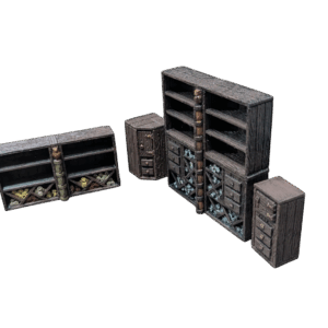 Accessory Set Bookcase Set