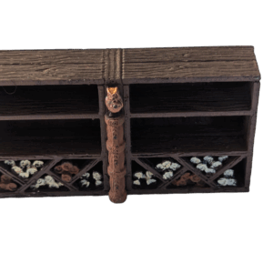 Library and Study Divided A Shelf and Scroll