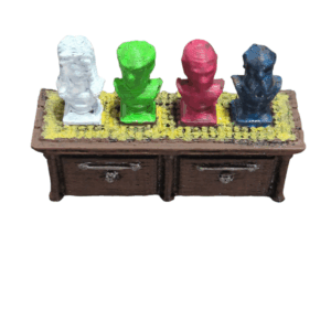 Library and Study Busts