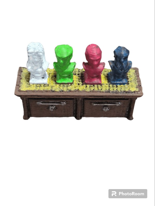 Library and Study Busts