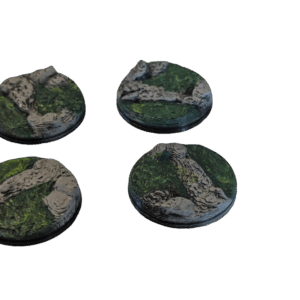 Mini Bases 1" Forest Style A (Set of 4)