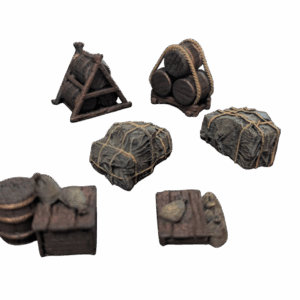 Depths of Savage Atoll Ship Cargo Set