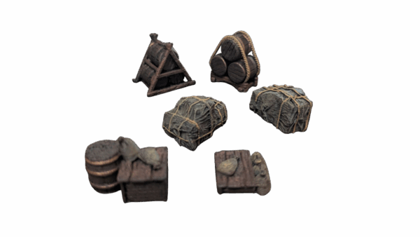 Depths of Savage Atoll Ship Cargo Set