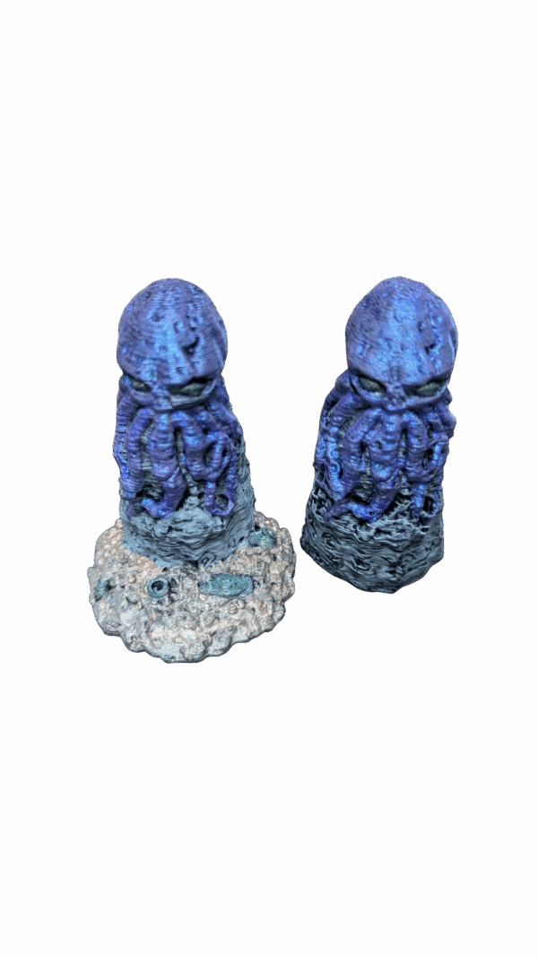 Depths of Savage Atoll Kraken Idol Set