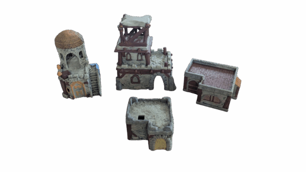 Empire of Scorching Sands Desert Houses