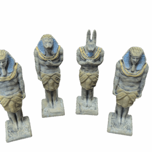 Empire of Scorching Sands Egyptian Statues