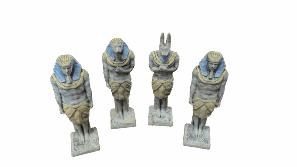 Empire of Scorching Sands Egyptian Statues