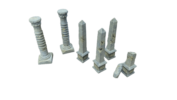 Empire of Scorching Sands Obelisks & Columns